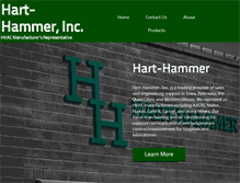 Tablet Screenshot of harthammer.com